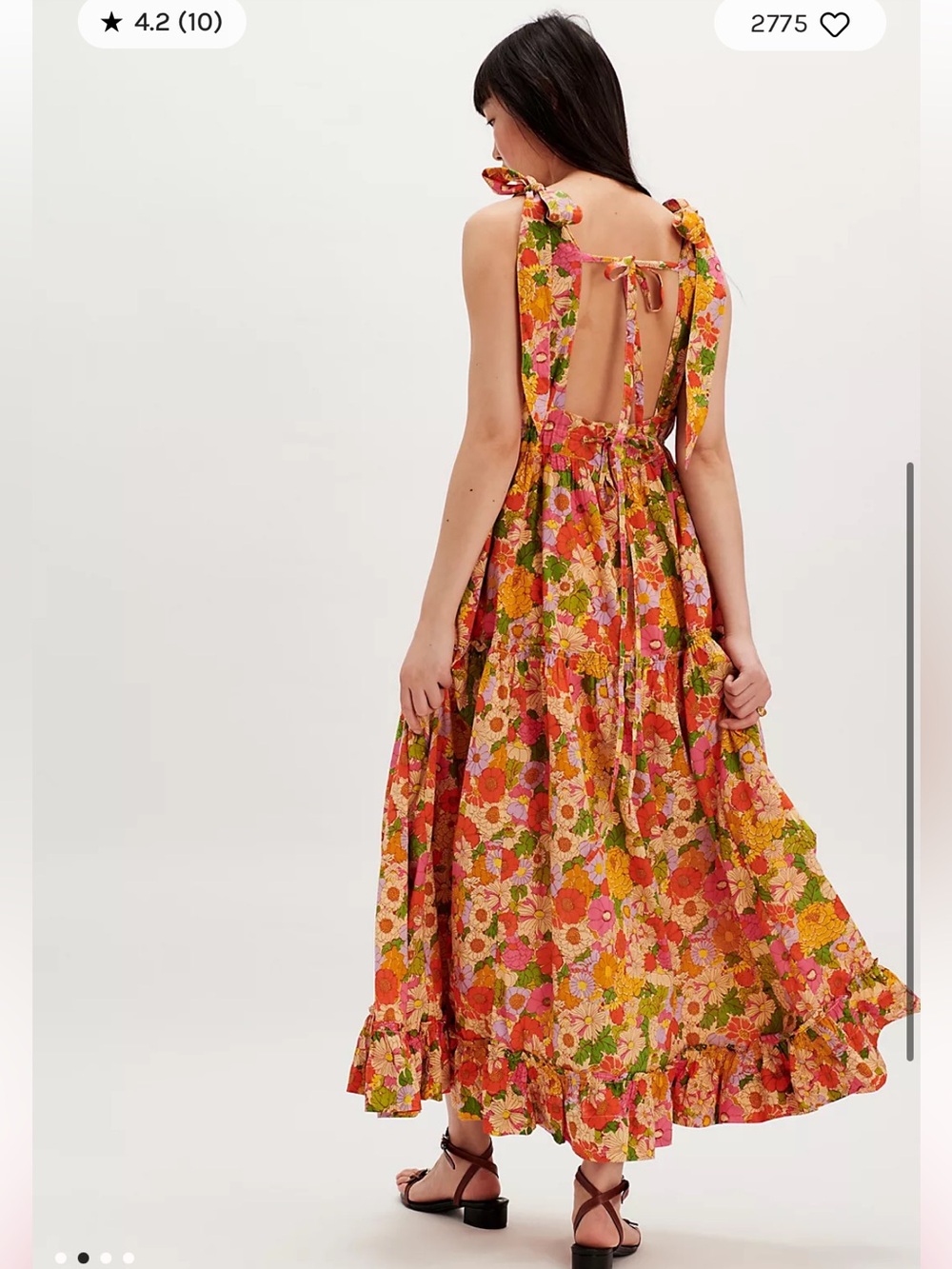 Free People Bali Eternal Sunshine Maxi Dress - Picture 3 of 9